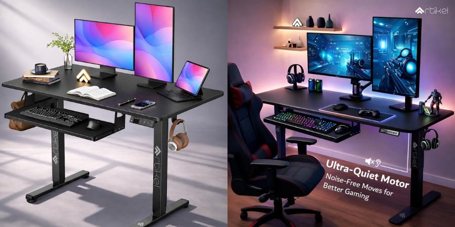 ARTIKEL Artidesk Electric Height Adjustable Gaming Table