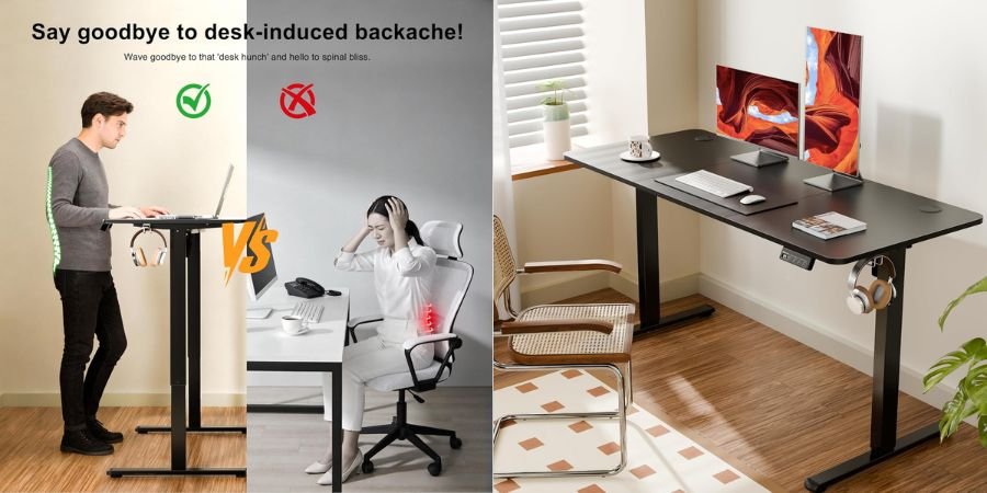 ERGOMAKER Electric Standing Gaming Table