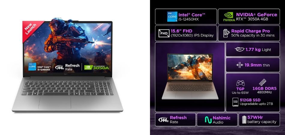 Lenovo LOQ Essential Intel Core i5-12450HX