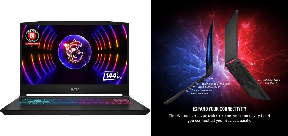 MSI Katana 15 Intel Core i5 13th Gen 13420H