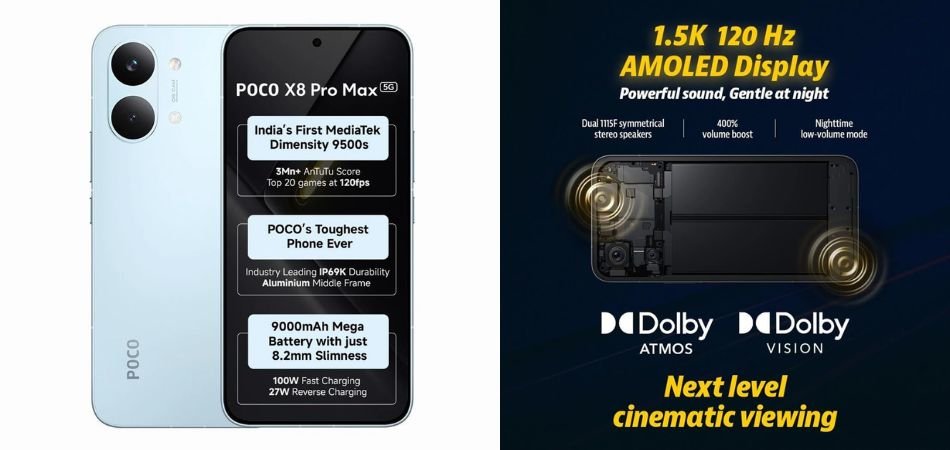 POCO X8 Pro Max 5G (Blue)