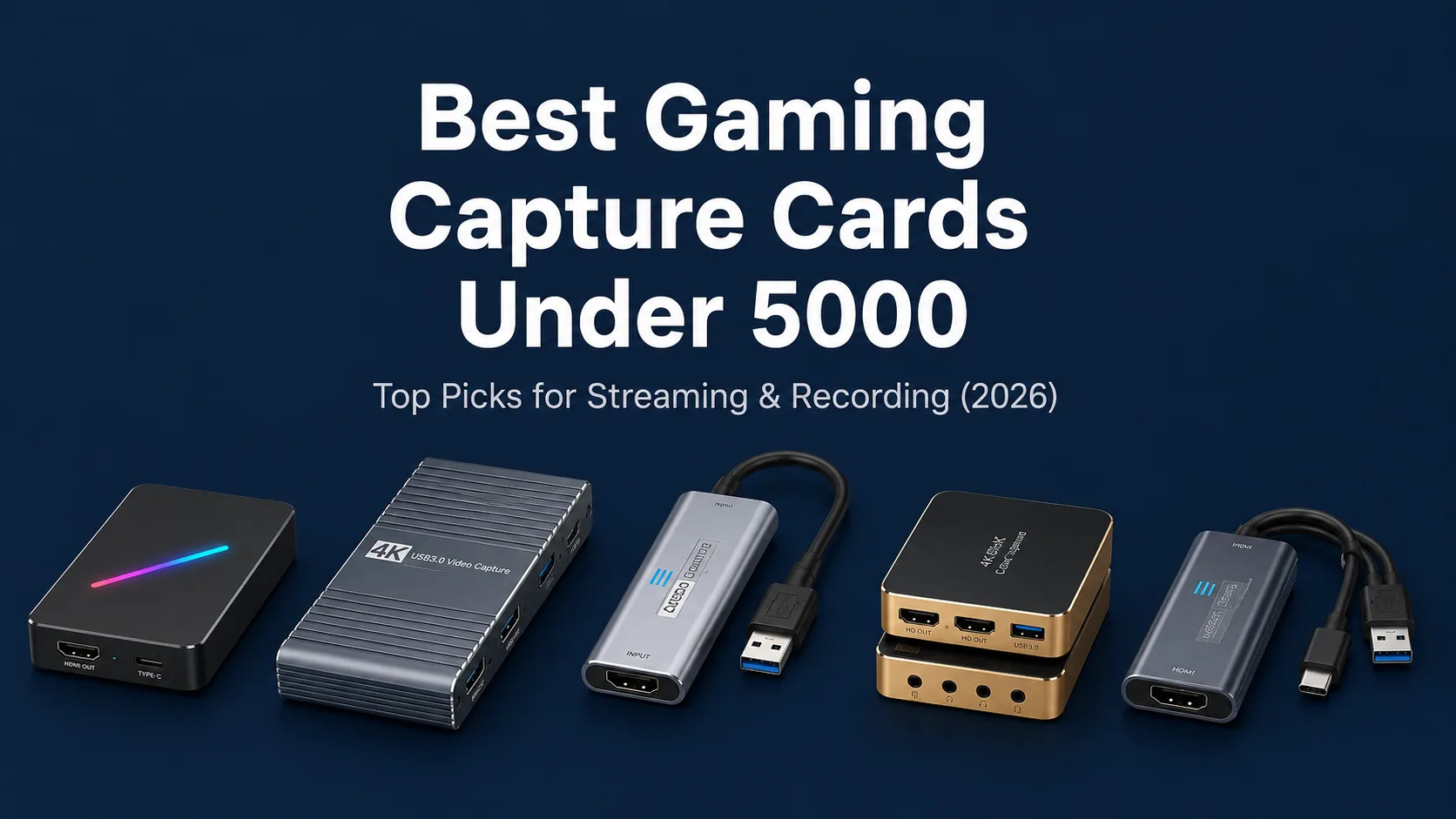 Best Gaming Capture Card Under 5000