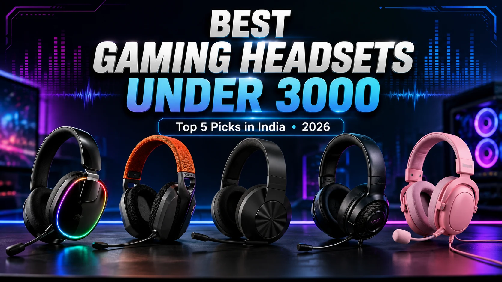Best Gaming Headsets Under 3000 in India