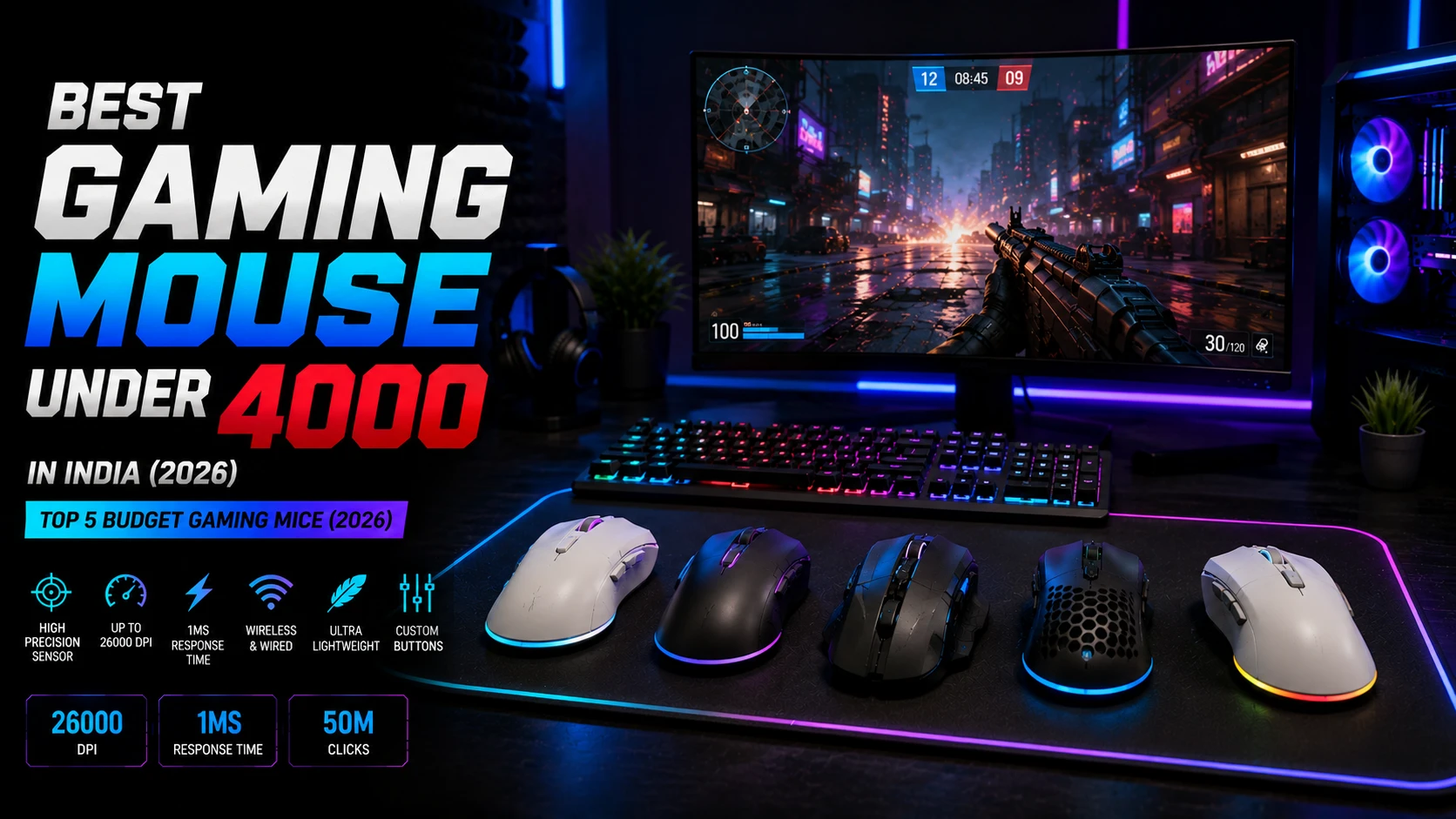 Best Gaming Mouse Under 4000
