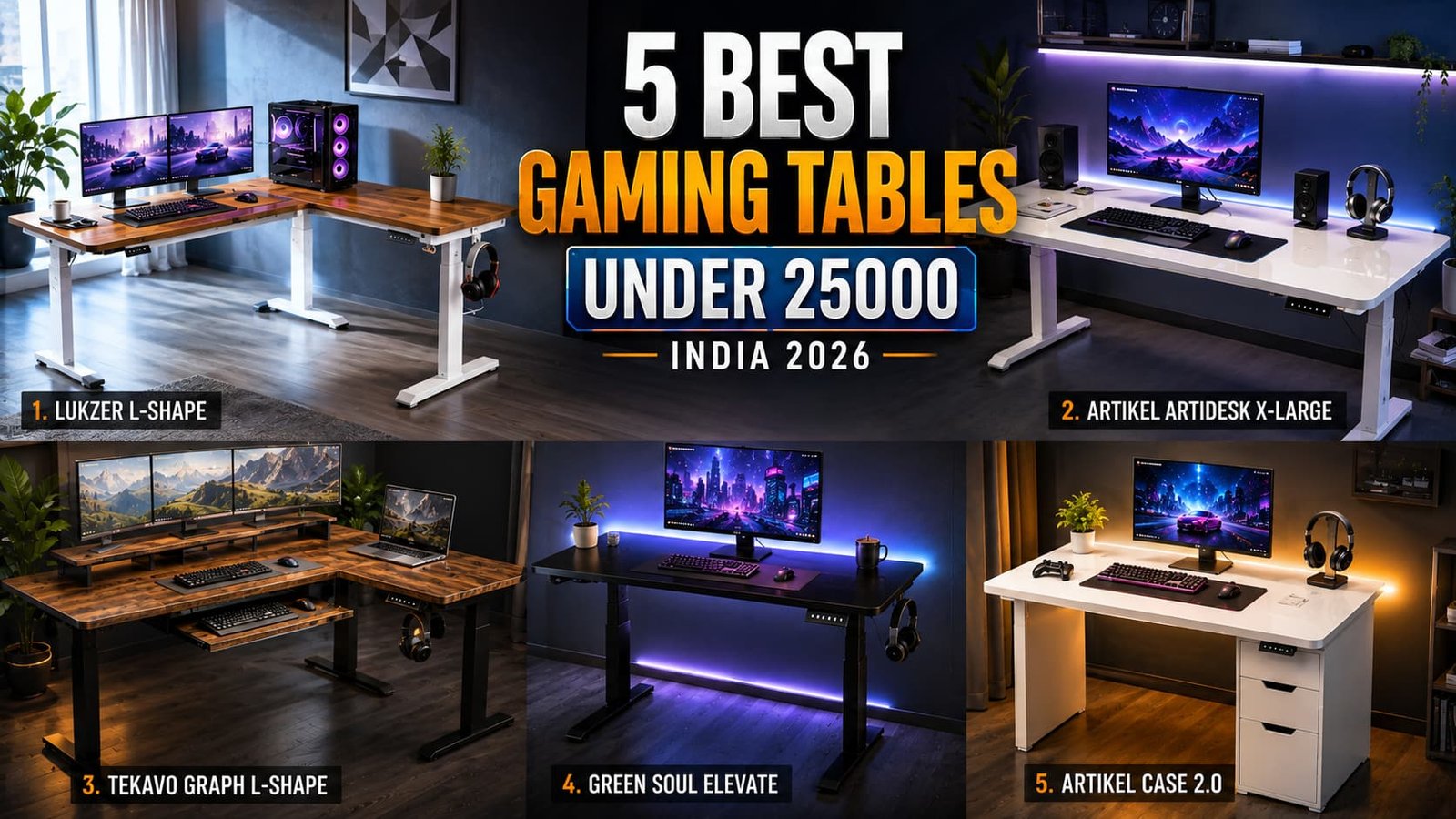 Best Gaming Tables Under 25000 in India