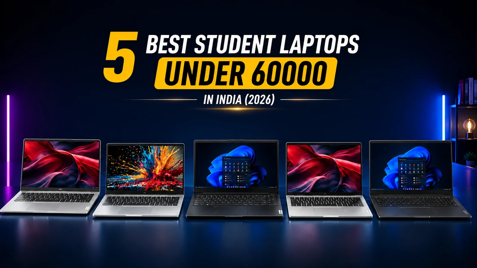 Best Student Laptops Under 60000 in India