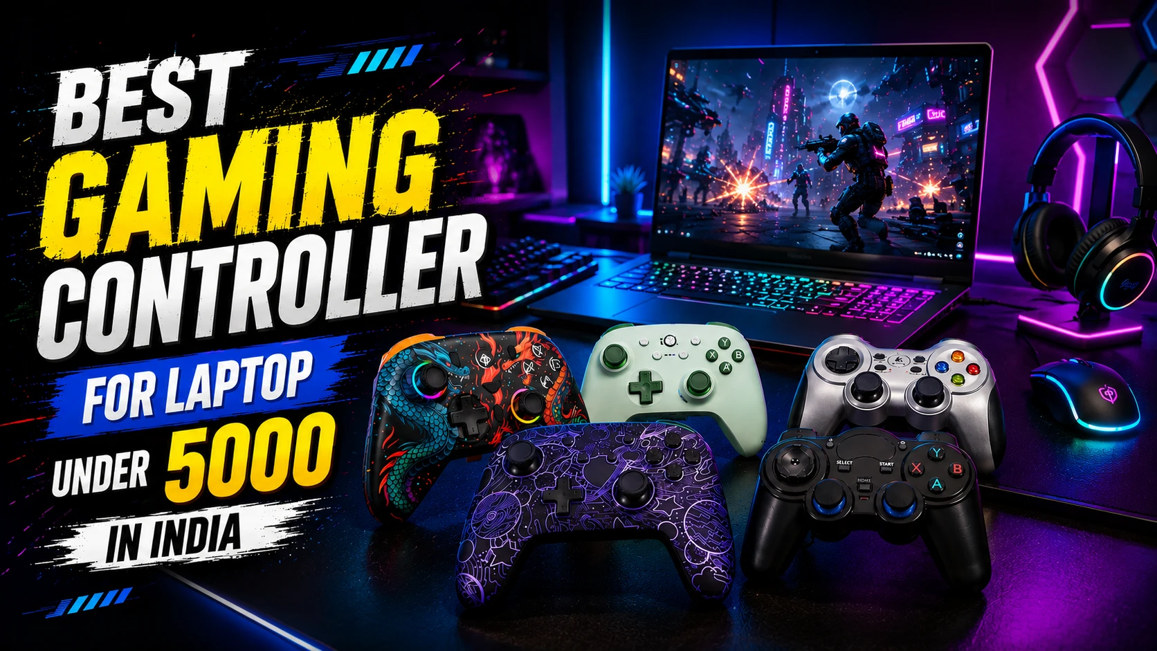 Best Gaming Controller for Laptop Under 5000