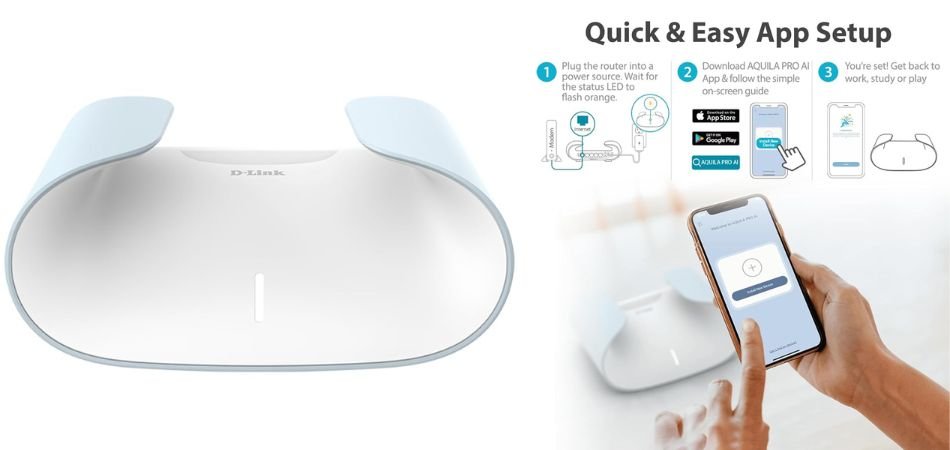 D-Link M30 Wi-Fi 6 AX3000 Dual-Band AI Mesh Router