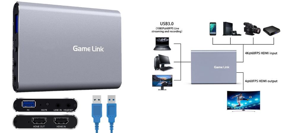 Etzin EZCEP 311P Game Link USB 3.0