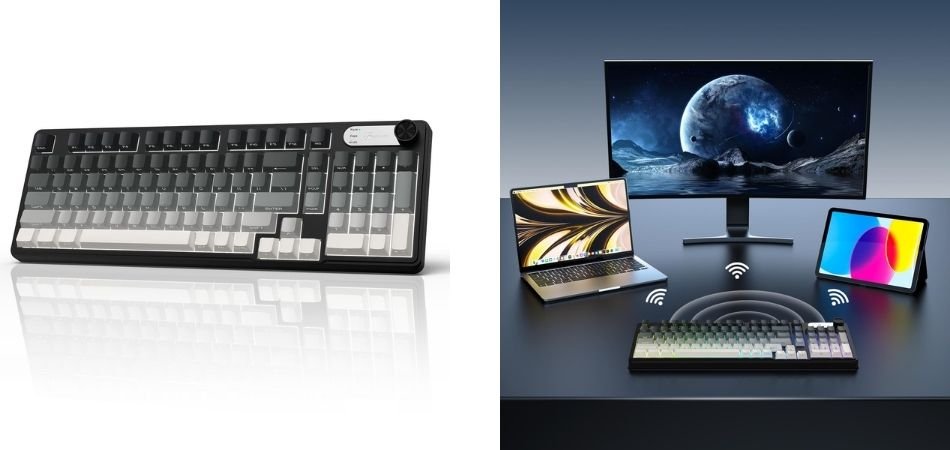 GEODMAER G98X Wireless Gaming Keyboard