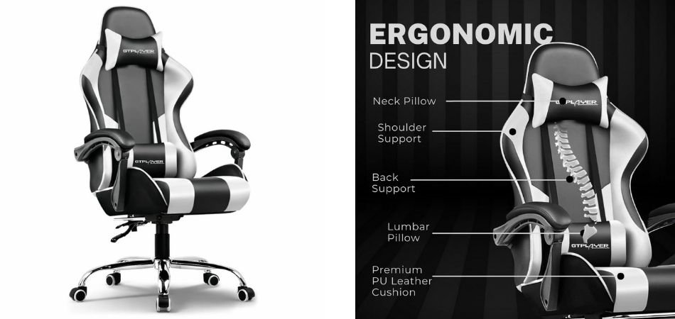 GTPLAYER Gaming Chair Ergonomic