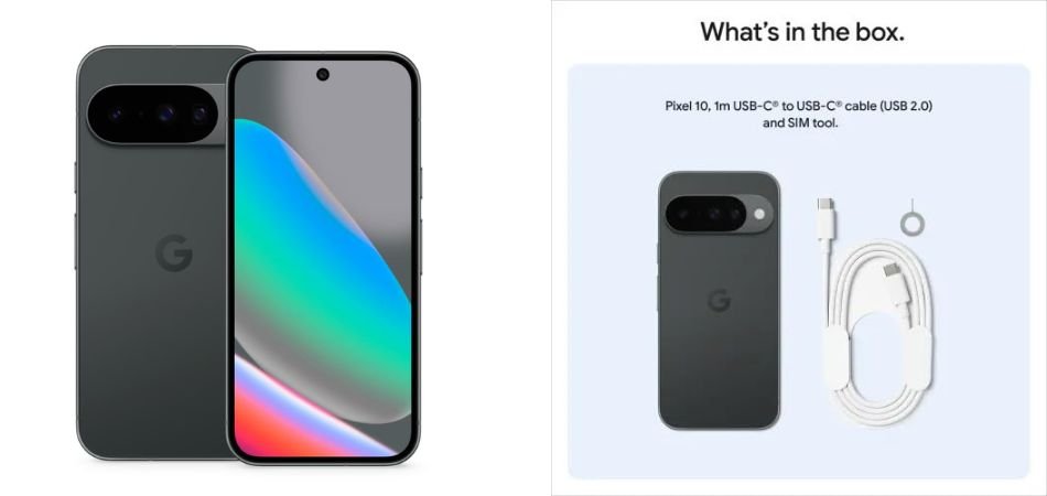 Google Pixel 10 5G _ 12GB+256GB _ Obsidian