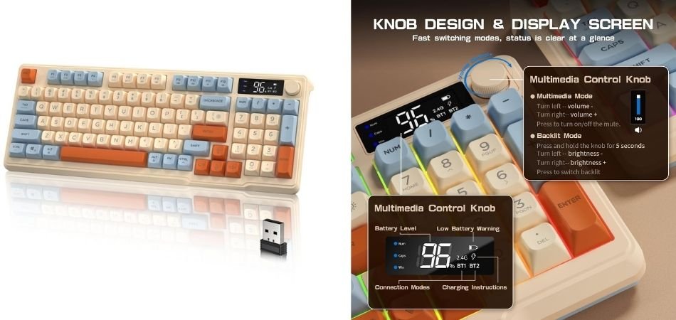LexonElec M96 Wireless Gaming Keyboard