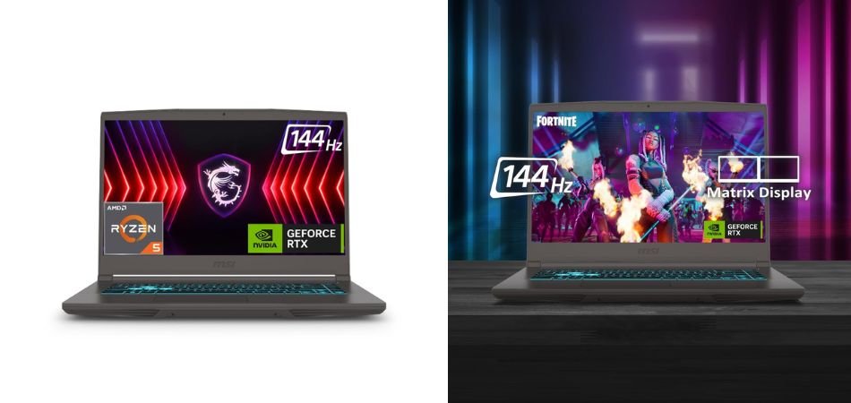 MSI Thin A15 AMD Ryzen 5 7535HS RTX 3050