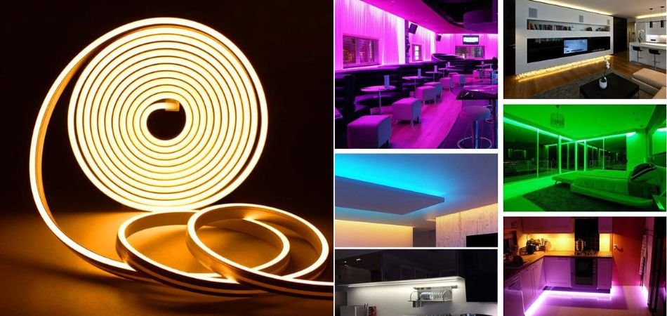 Neon Strip Light Holiday Home DIY Decor Waterproof
