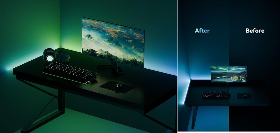 RGB Backlight for PC and Mac, LED Strip Light