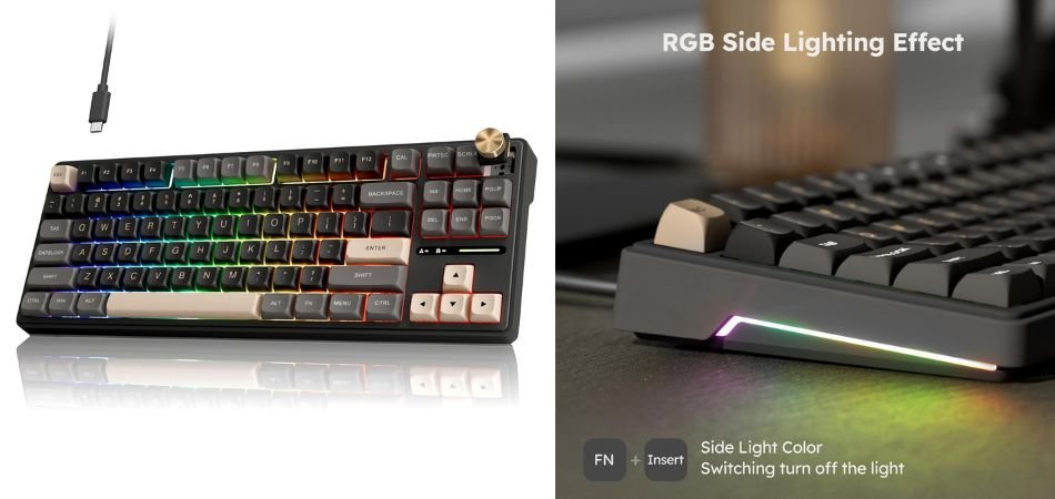 RK ROYAL KLUDGE R87 Pro Mechanical Keyboard