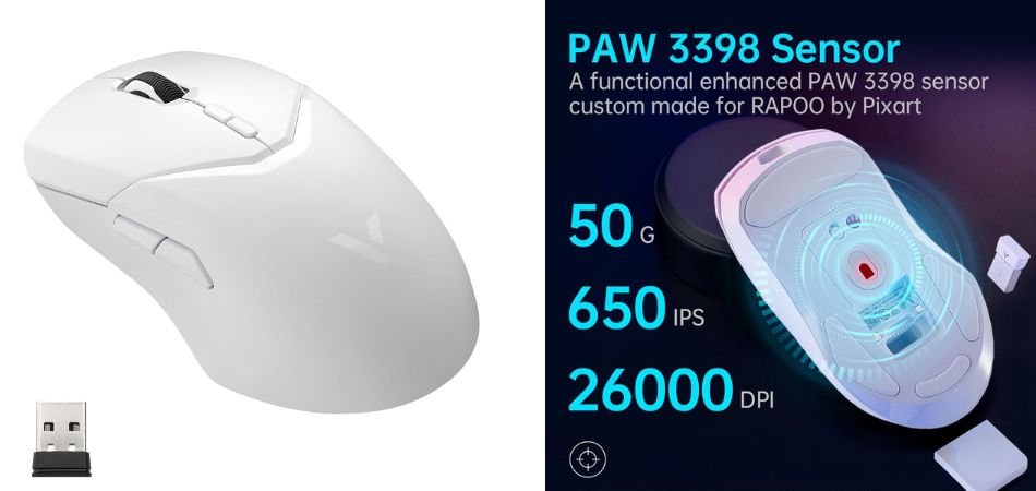Rapoo VT9PRO Superlight Wireless Gaming Mouse