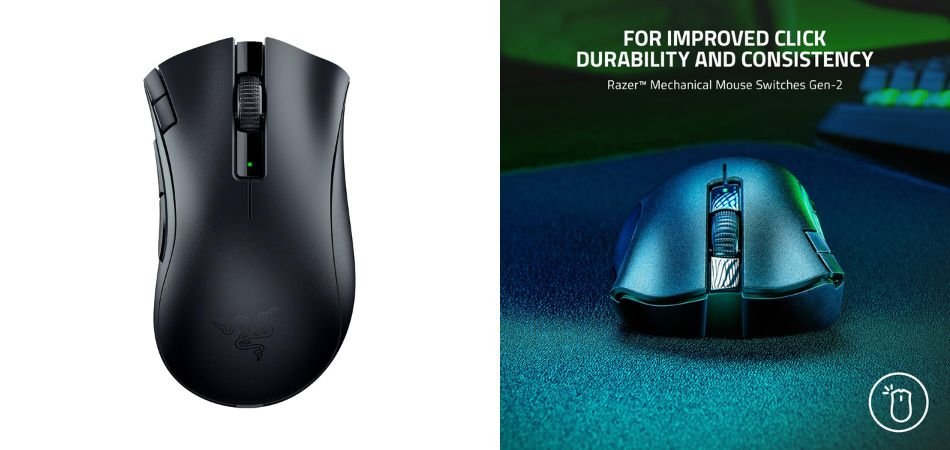 Razer DeathAdder V2 X HyperSpeed Wireless Gaming Mouse