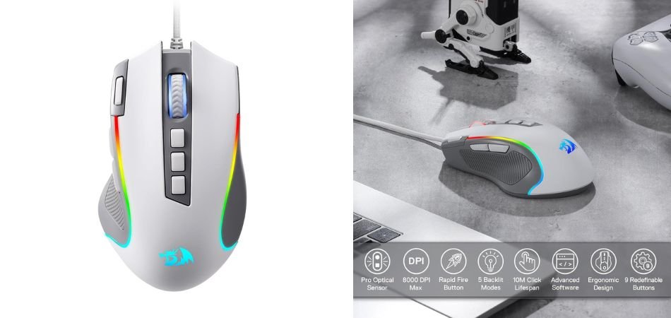 Redragon M612 RGB Gaming Mouse