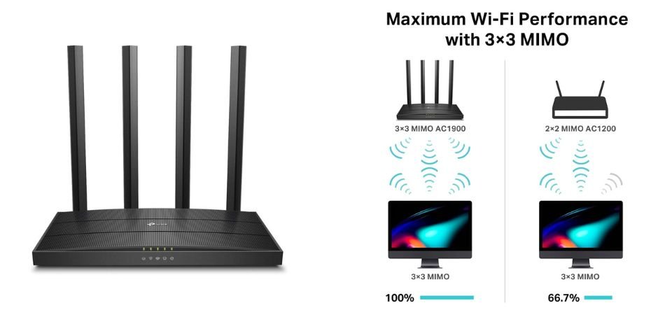 TP-Link Archer C80 AC1900 Dual Band Wireless Router