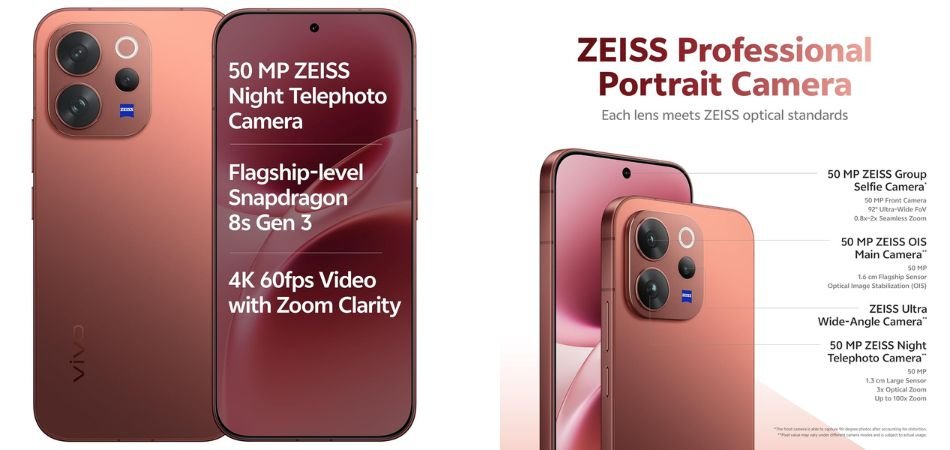 vivo V70 Elite 5G (Passion Red, 8GB+256GB)
