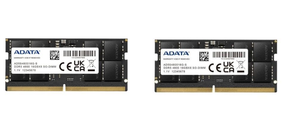 ADATA Premier 16GB 4800MHz SO-DIMM DDR5 Laptop