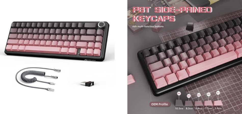 ATTACK SHARK X66 60% Wireless Mechanical Gaming Keyboard