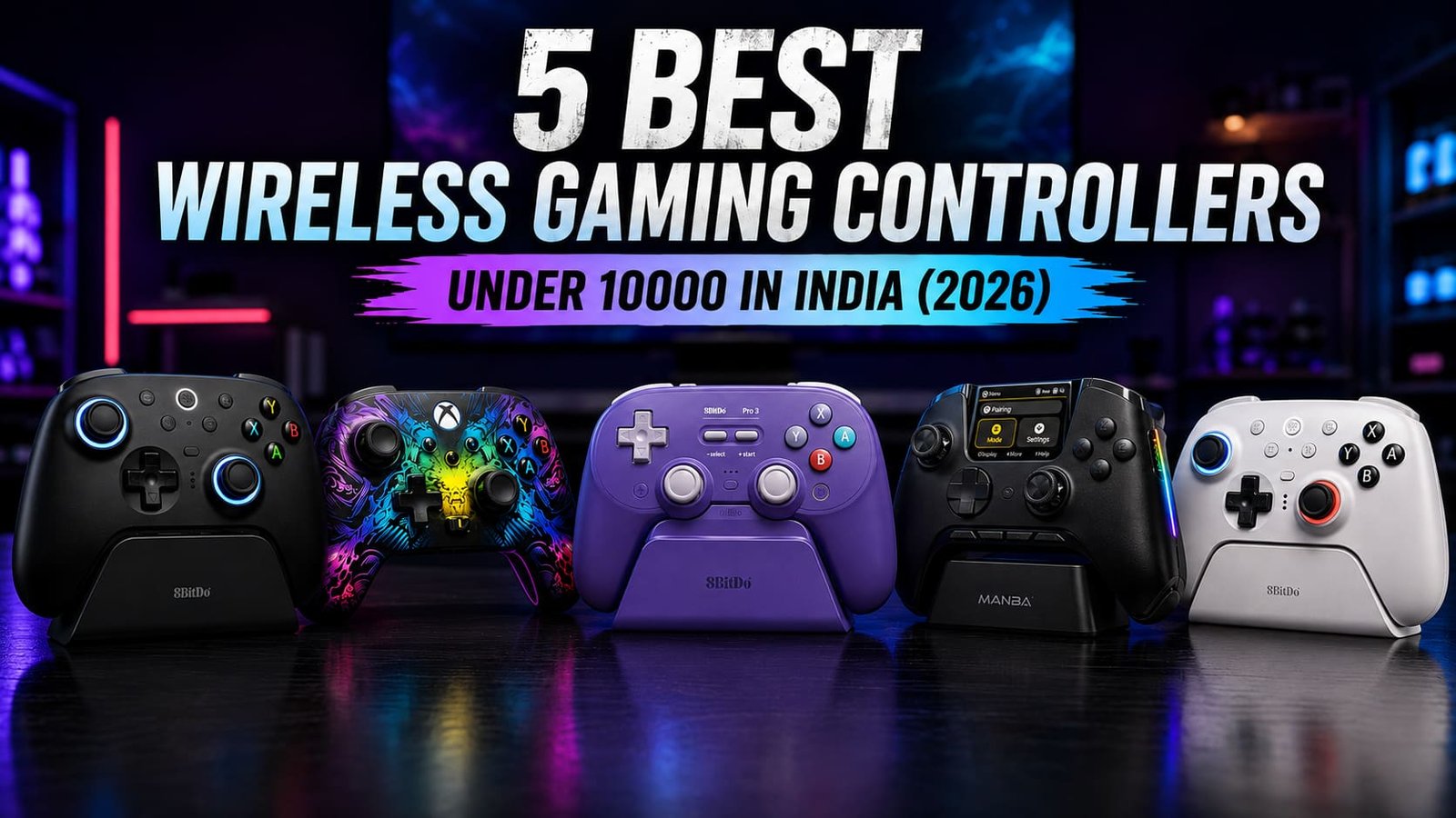 Best Wireless Gaming Controllers Under 10000