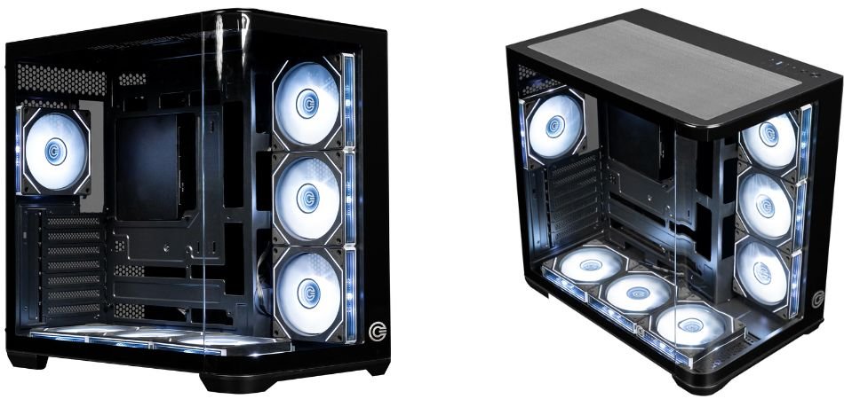 Circle Lucid Curve AX BTF Mid Tower Gaming Cabinet