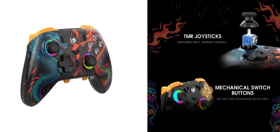 Cosmic Byte Drakon Tri-Mode Controller with Charging Dock