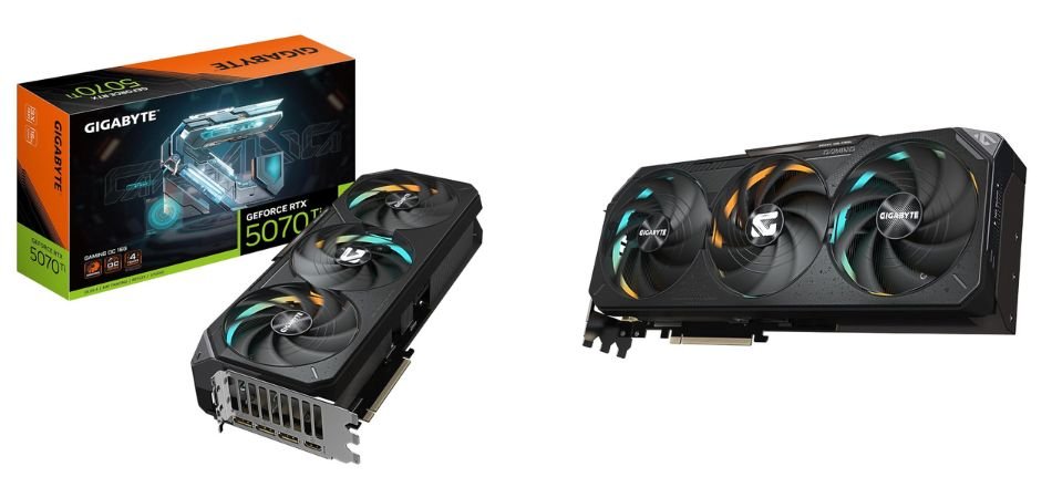 GIGABYTE GeForce RTX 5070 Ti Gaming OC 16G