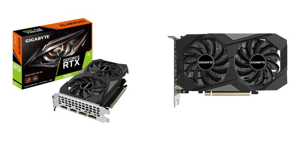 Gigabyte GeForce RTX 3050 WINDFORCE OC 6G