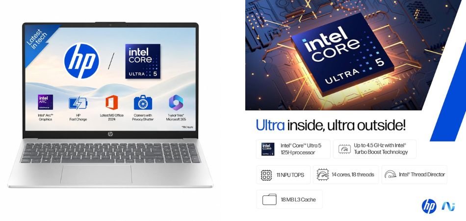 HP 15 fd1255TU AI Powered Laptop
