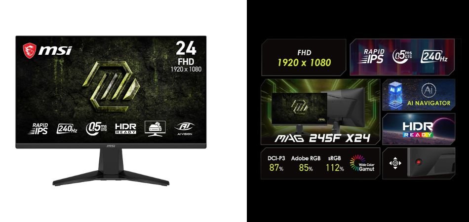 MSI MAG 245F X24 24-Inch Gaming Monitor