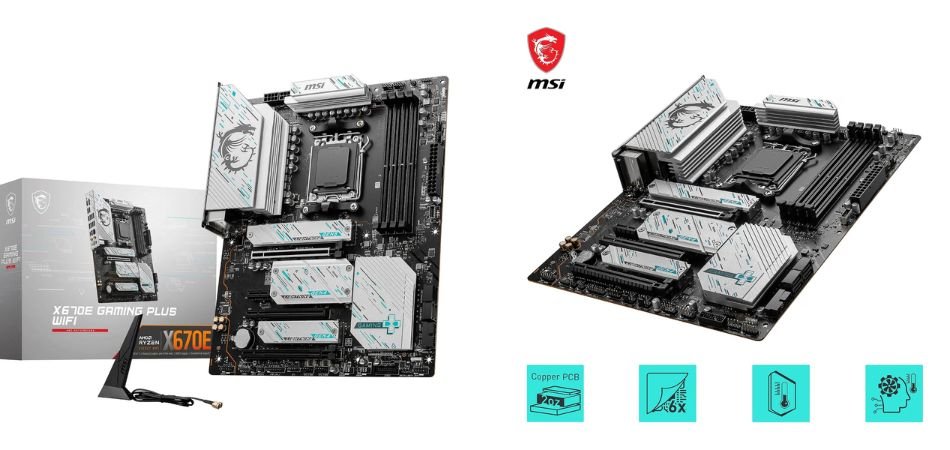 MSI X670E Gaming Plus Wi-Fi Motherboard