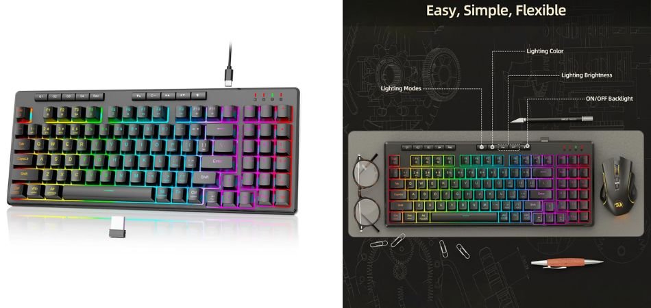 Redragon K517 Pro Wireless Gaming Keyboard