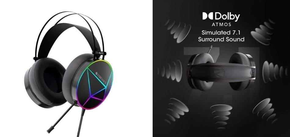 ZEBRONICS Zeb-Blitz USB Gaming Headphone