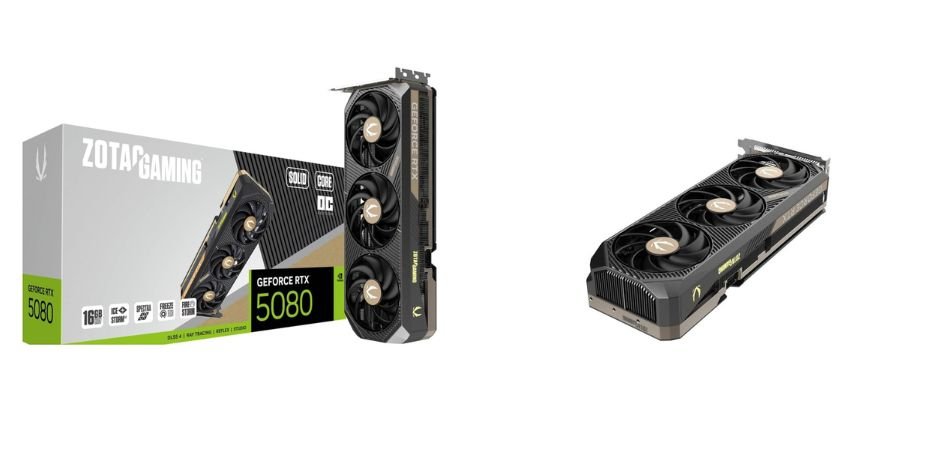 ZOTAC Gaming GeForce RTX 5080 Solid CORE OC