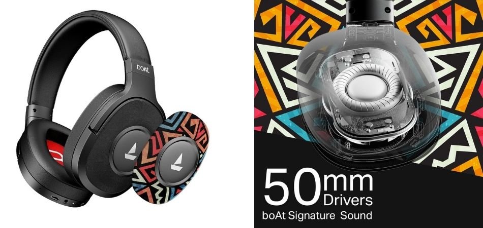 boAt Rockerz Plus 550 Wireless Headphones